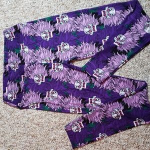 LulaRoe Disney Leggings Cruella DeVille One Size